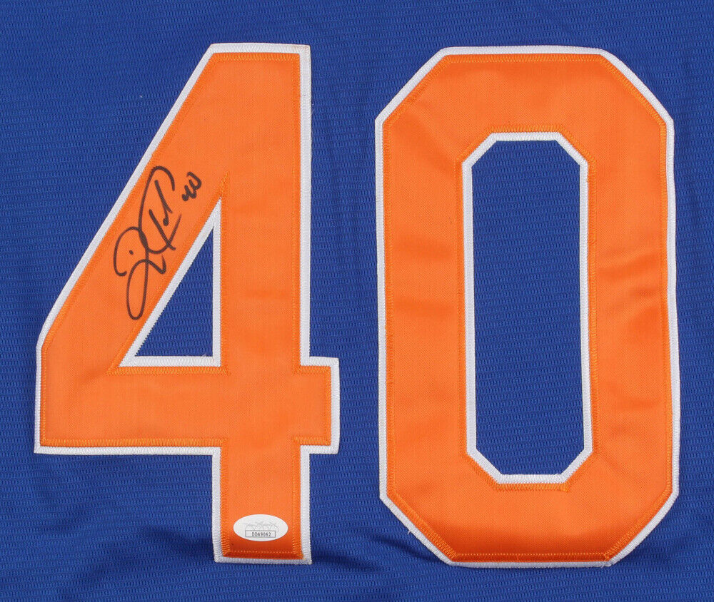 Wilson Ramos Signed New York Mets Majestic MLB Jersey (JSA COA) 2x All Star