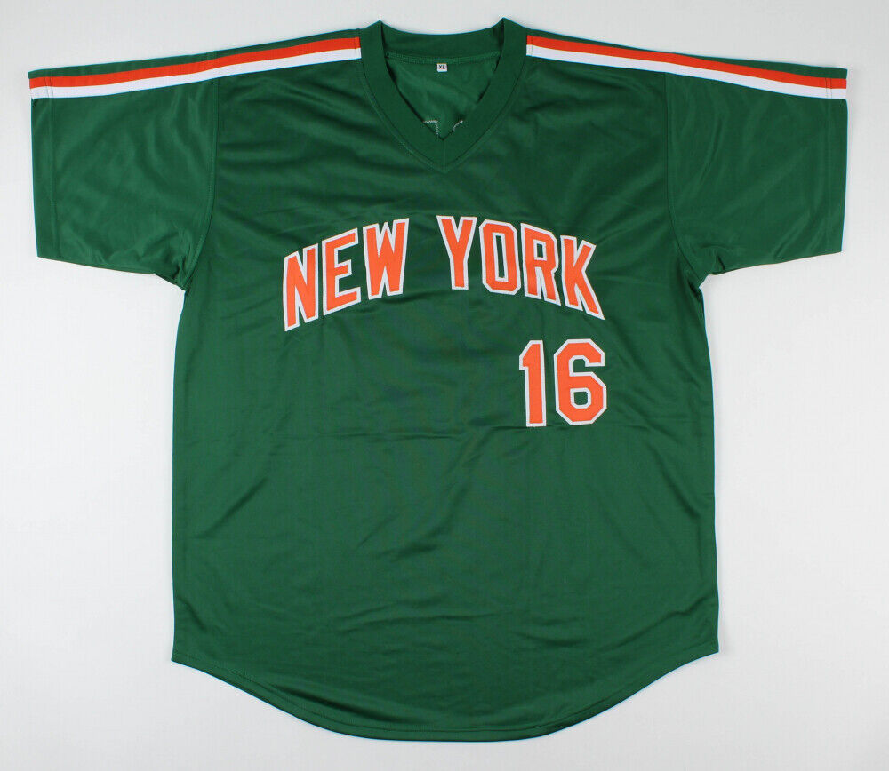 Dwight "Doc" Gooden Signed 1985 St Patrick's Day Green Mets Jersey (JSA COA)