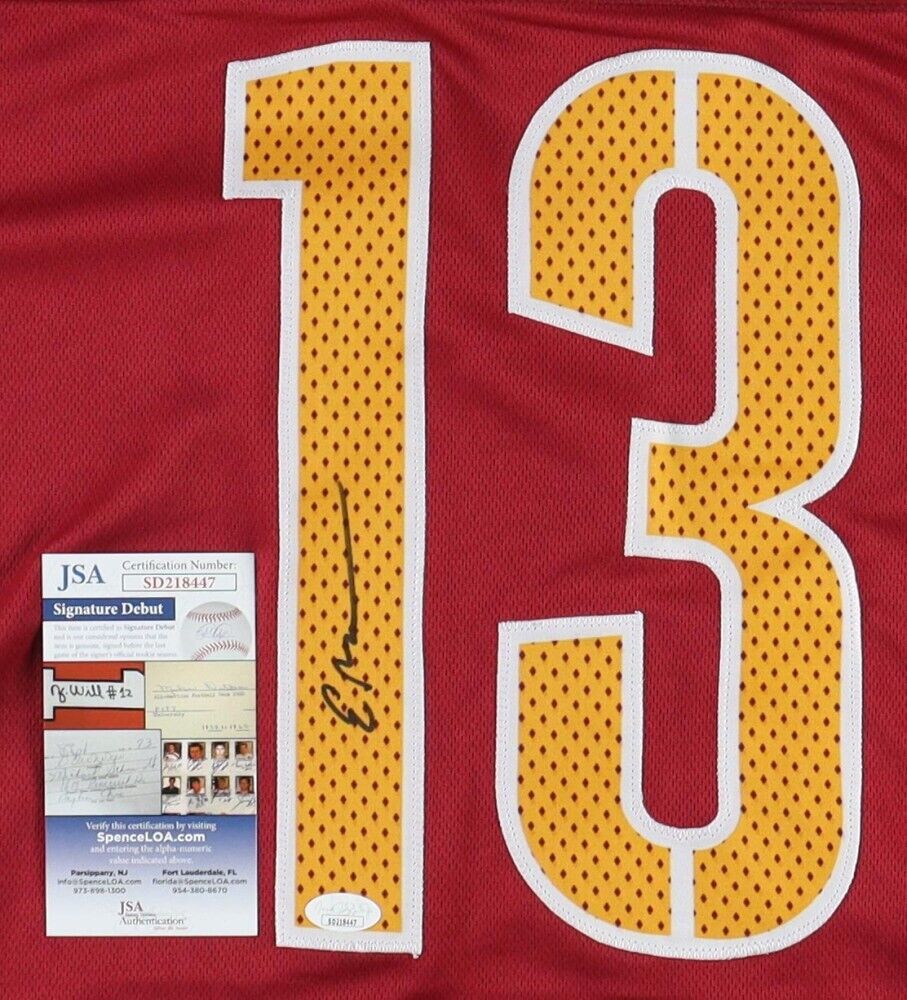Emmanuel Forbes Signed Washington Commanders Jersey (JSA COA) 2023 1st Round Pck
