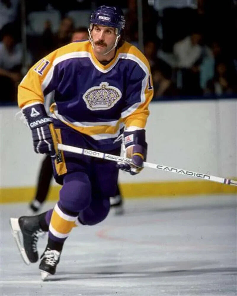 Charlie Simmer, Dave Taylor & Marcel Dionne Signed Los Angeles Kings Jersey JSA