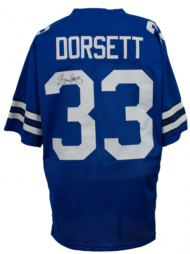 Tony Dorsett Signed Dallas Cowboys Jersey (JSA COA) 4×Pro Bowl (1978,1981–1983)