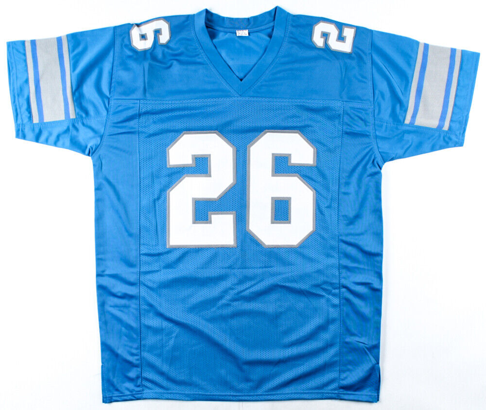 C J. Anderson Signed Detroit Lions Powder Blue Jersey (JSA COA)2019 Running Back