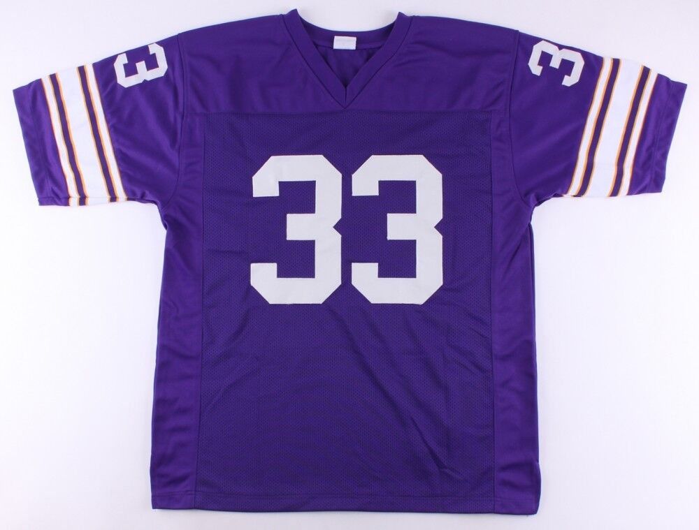 Brent McClanahan Signed Vikings Jersey (JSA) Minnesota Running Back 1973–1979