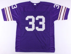 Brent McClanahan Signed Vikings Jersey (JSA) Minnesota Running Back 1973–1979