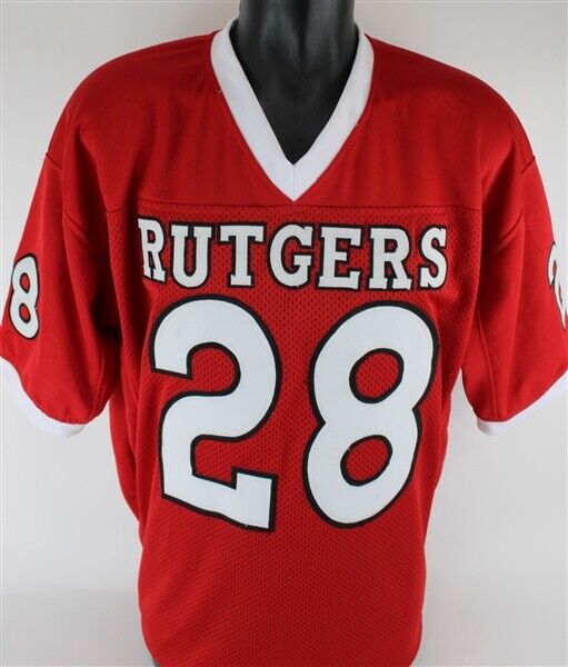 Duron Harmon Signed Rutgers Scarlet Knights Jersey (JSA COA) Patriots Safety