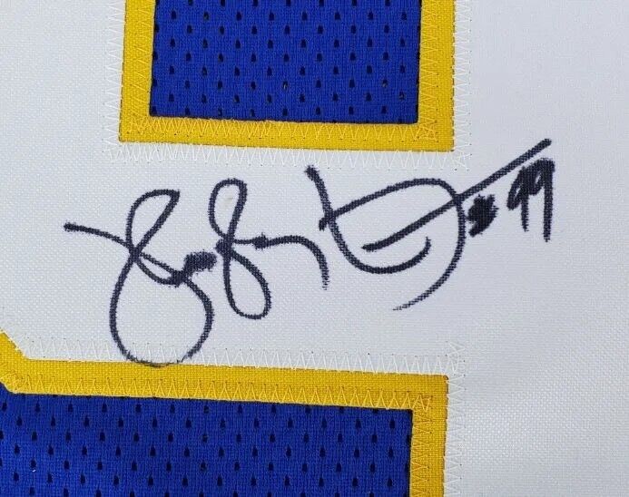 Hugh Green Signed Pitt Panthers Jersey (JSA COA) Tampa Bay 2xPro Bowl Linebacker