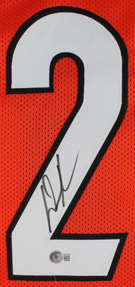 Daxton Hill Signed Bengals Jersey (Beckett) Cincinnati 1st Rd Pick 2022 Draft DB