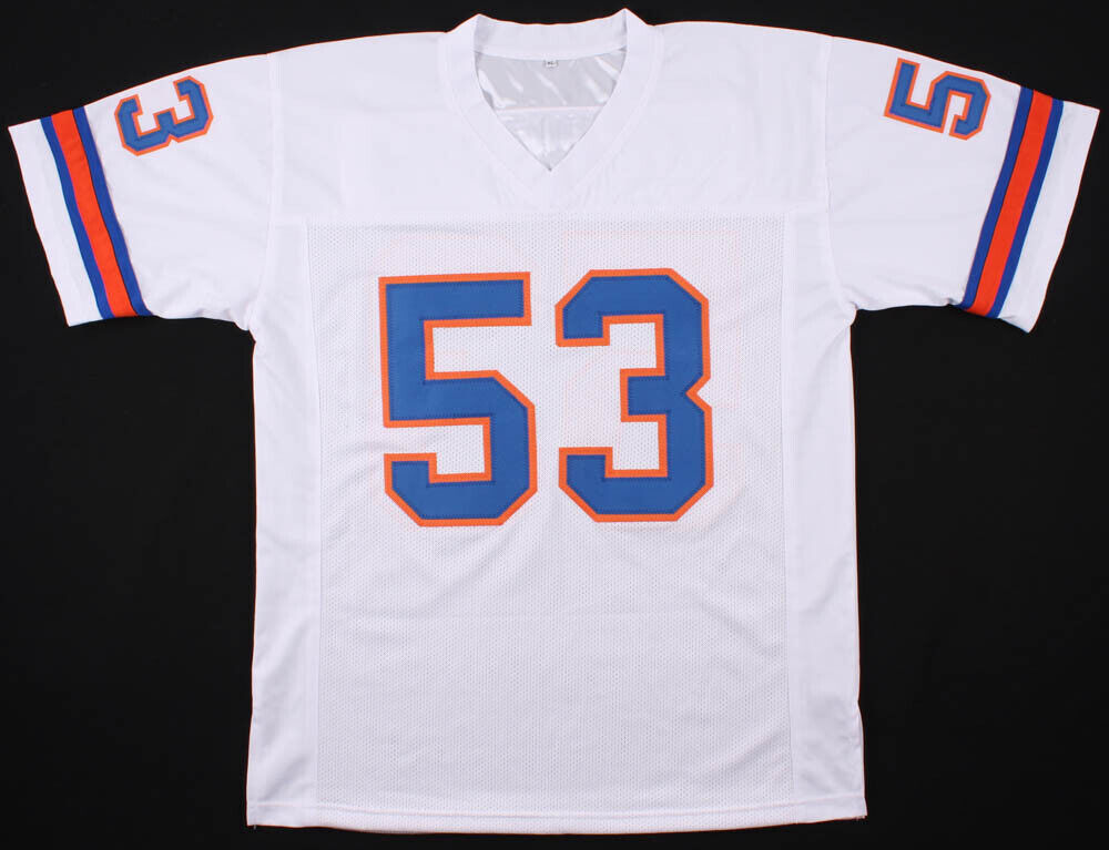 Randy Gradishar Signed Denver Broncos Jersey Inscribed "7x Pro Bowl" (JSA COA)