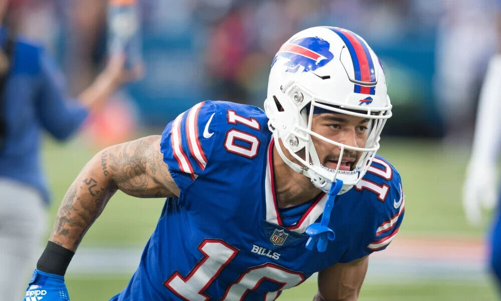 Khalil Shakir Signed Buffalo Bills Jersey (JSA COA) Ex-Boise State Wide Receiver