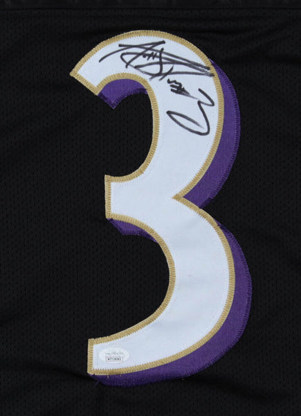 Matt Stover Signed Ravens Jersey (JSA Lg Baltimore 2xSuper Bowl Champ /  Kicker