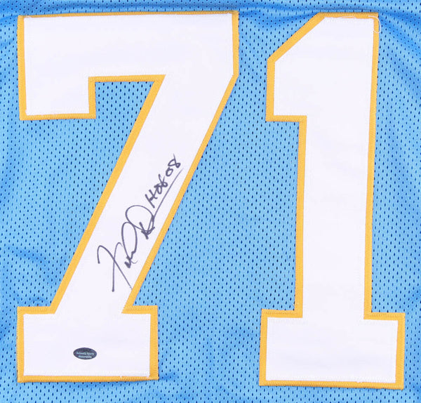 Fred Dean Signed San Diego Chargers Alternate Jersey Inscribed HOF 08  (Schwartz)