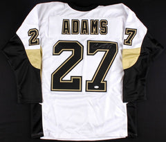 Craig Adams Signed Pittsburgh Penguins White Jersey (JSA)