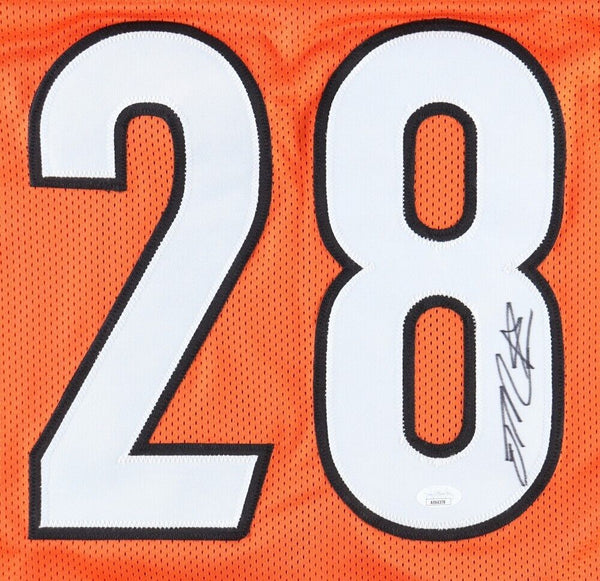 Joe Mixon Signed Cincinnati Bengals Jersey (JSA) 3x1000 Yard Rush / Ru –