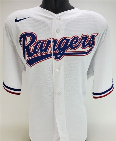 Jacob deGrom Signed Texas Rangers Jersey (JSA COA) 2014 NL Rookie of the Year