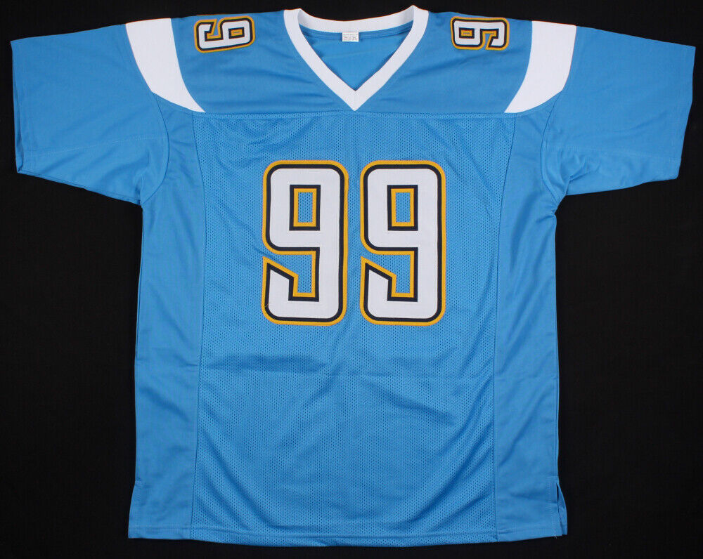 Joey Bosa Signed San Diego Chargers Jersey (Beckett) Ohio State Buckeye Def. End