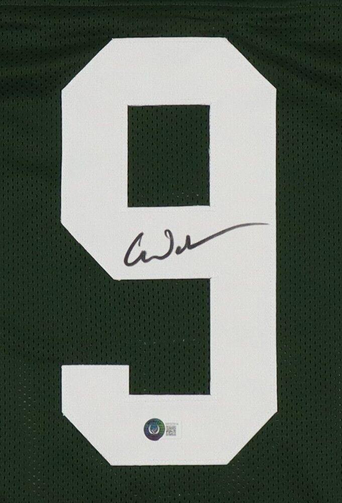 Christian Watson Signed Packers Jersey (Beckett) Green Bay 2022 2nd Round Pk W.R