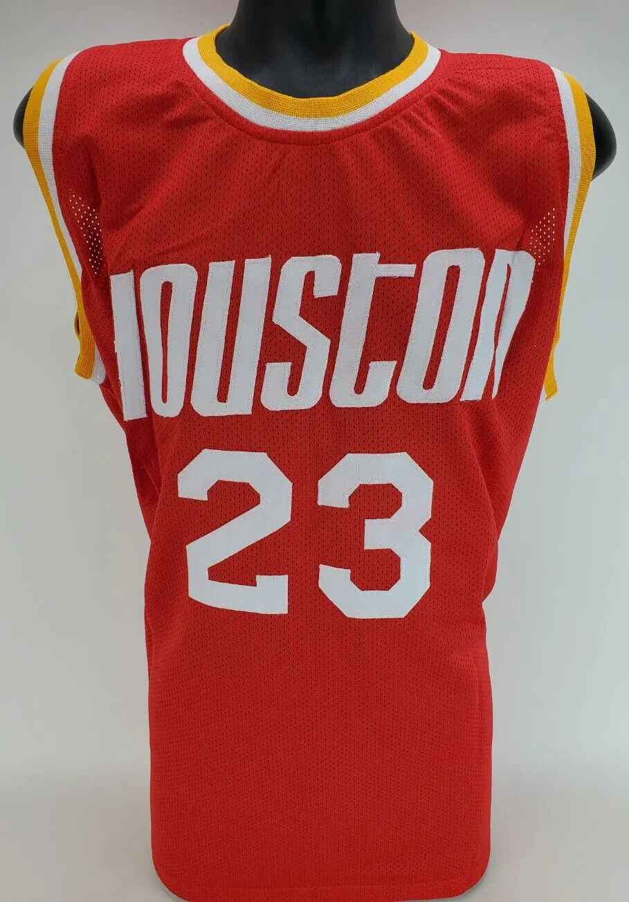 Calvin Murphy Signed Houston Rockets Jersey (JSA COA) All-Rookie First Team 1971