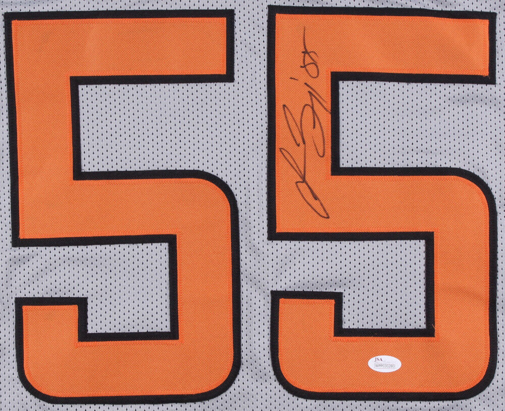 Lance Briggs Signed Chicago Bears Jersey (JSA COA) 7×Pro Bowl (2005–2011) L.B.