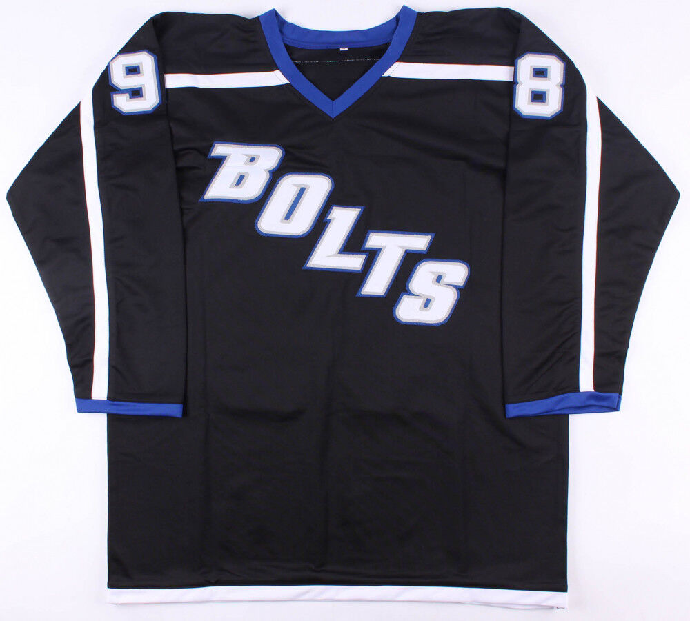 Mikhail Sergachev Signed Tampa Bay Lightning Black BOLTS Jersey (JSA Hologram)