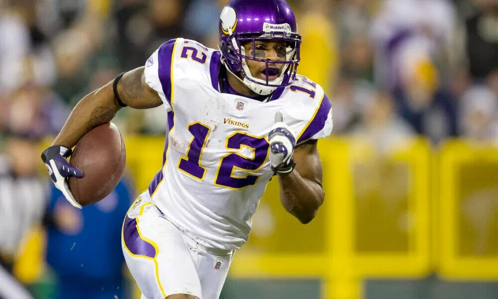 Percy Harvin Signed Minnesota Vikings Jersey (TheSportsMix) Ex-Florida Gator WR