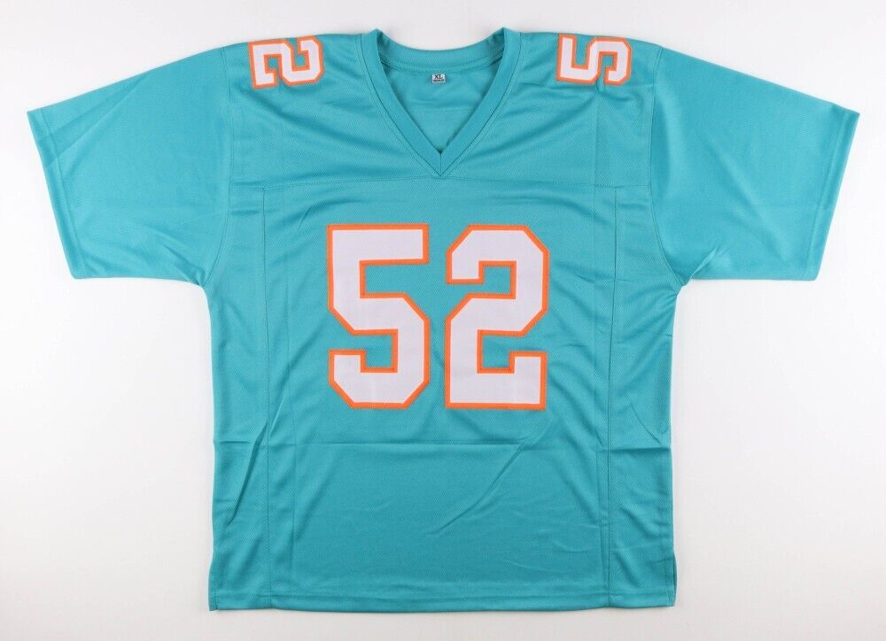Elandon Roberts Signed Miami Dolphins Jersey (JSA COA) 2xSuper Bowl Champion L.B