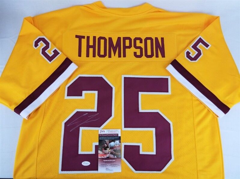 Chris Thompson Signed Redskins Jersey (JSA COA) Washington R.B (2013–present)