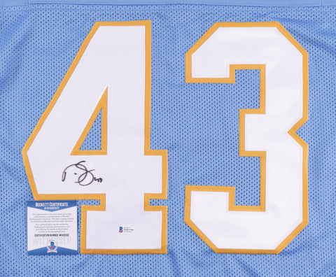 Darren Sproles Signed San Diego Chargers Jersey (Beckett COA) Super Bowl Champ