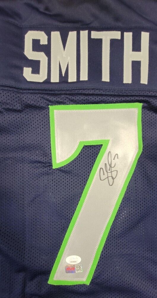 Geno Smith Signed Seattle Seahawks Jersey (Players Ink)2022 Pro Bowl Quarterback