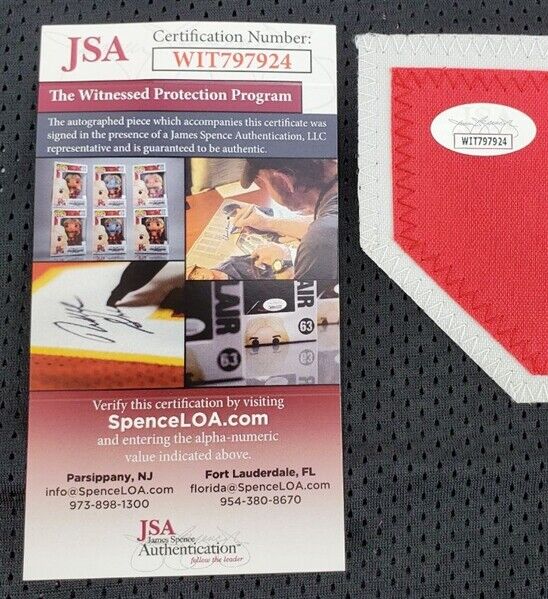 Carson Palmer Signed Arizona Cardinals Jersey (JSA COA) 3×Pro Bowl Quarterback