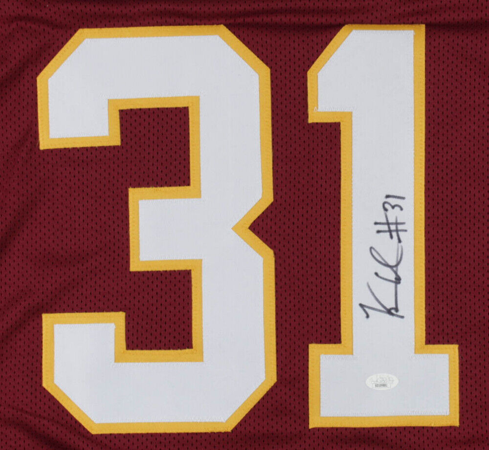 Kamren Curl Signed Washington Redskins Jersey (JSA COA) 2020 7th Round Pick D.B