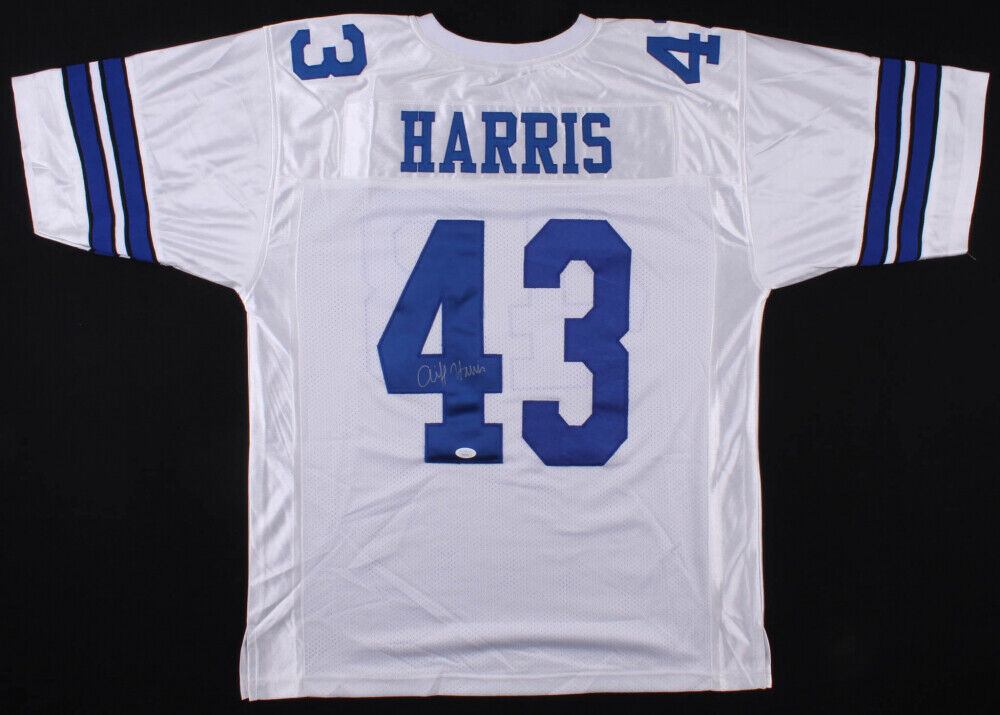 Cliff Harris Signed Dallas Cowboys Jersey (JSA COA) 2×Super Bowl champion D.B.