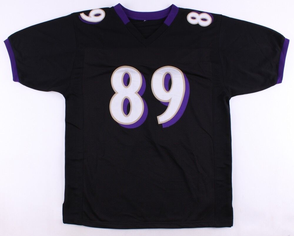 Steve Smith Sr. Signed Baltimore Ravens Jersey (Smith Holo) 5×Pro Bowl W.R.
