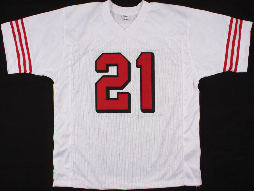 Frank Gore Signed 49ers White Jersey (JSA COA) 5×Pro Bowl (2006, 2009,2011–2013)
