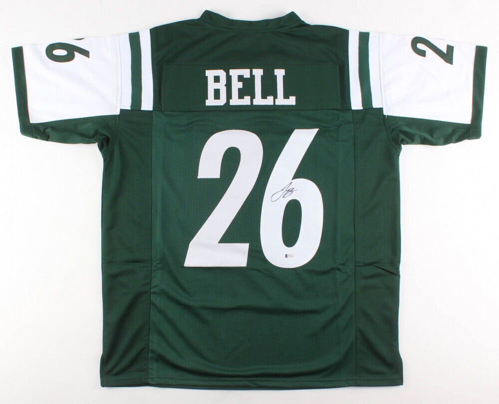 Le'Veon Bell Signed New York Jets Jersey (Beckett COA) 2×Pro Bowl (2014,2016) RB
