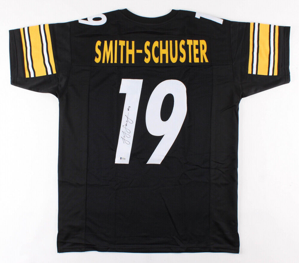 JuJu Smith-Schuster Signed Steelers Jersey (Beckett Holo) Pittsburgh 2nd Rnd Pk