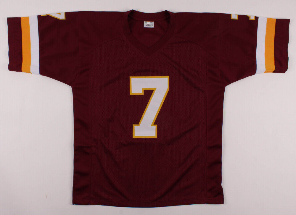 Joe Theismann Signed Washington Redskins Jersey Inscribed "83 MVP" (JSA COA)