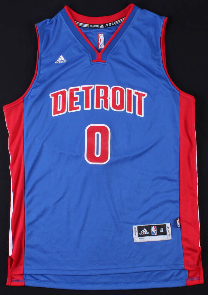Andre Drummond Signed Pistons Adidas Jersey (JSA COA) 2×NBA All-Star 2016, 2018