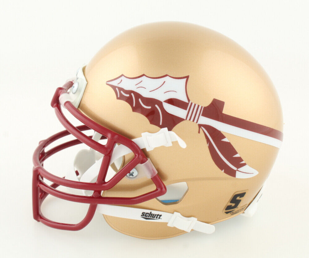 Charlie Ward Signed Florida State Seminoles Mini Helmet Inscd "'93 Heisman" FSU