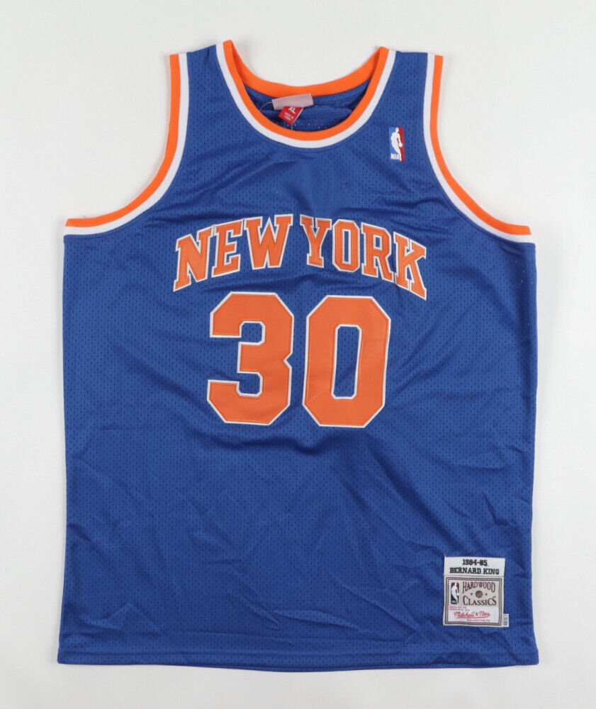 Bernard King Signed New York Knicks Jersey "The King of New York" (JSA COA)