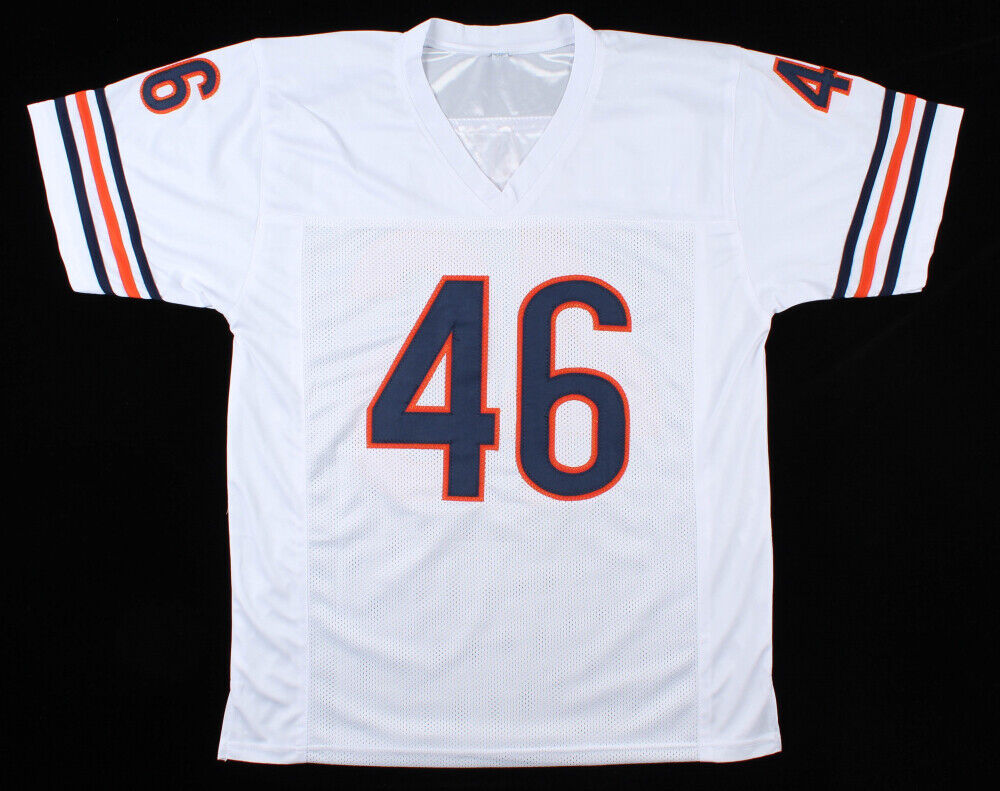 Doug Plank Signed Chicago Bears Jersey (JSA COA) 1985 "46 Defense" Named for Him