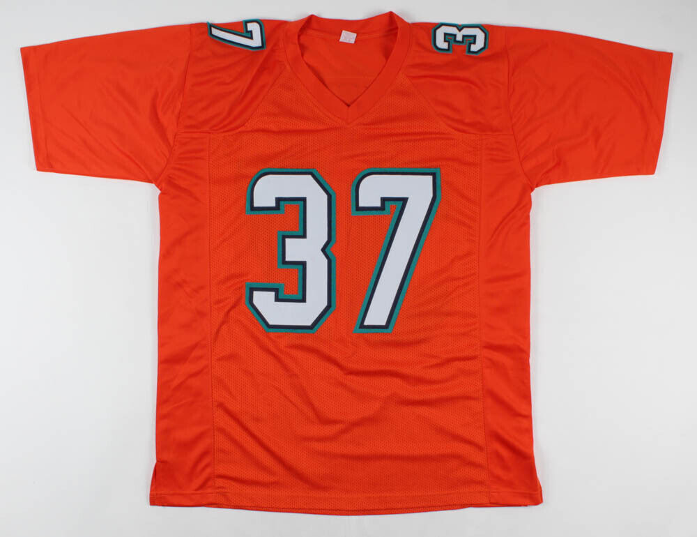 Myles Gaskin Signed Miami Dolphins Jersey (JSA COA) 2nd Year RB Washington Husky