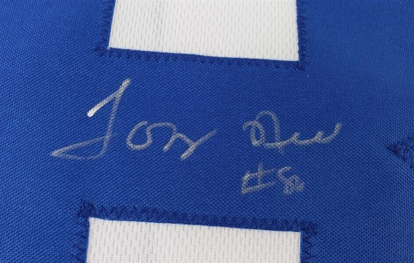 Tony Hill Signed Dallas Cowboys Throwback Jersey (JSA COA) Super