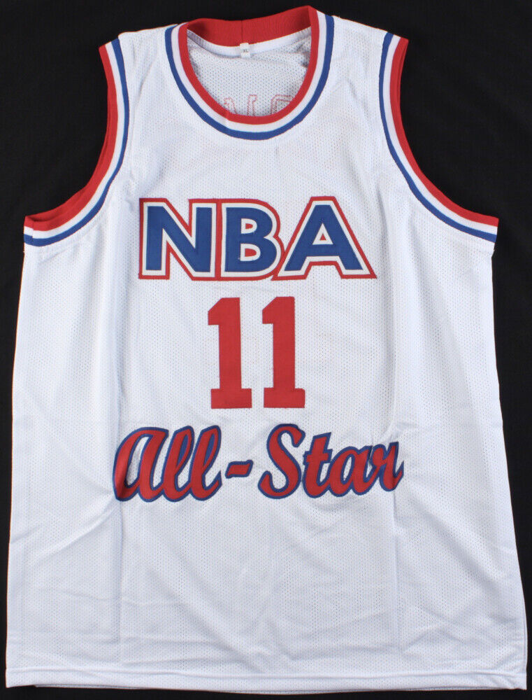 Isiah Thomas Signed NBA East All-Star Game Jersey (Beckett COA) Detroit Pistons