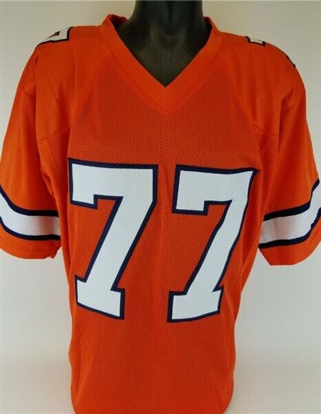 Karl Mecklenburg Signed Denver Broncos Jersey (JSA Hologram) 6xPro Bowl L.B.