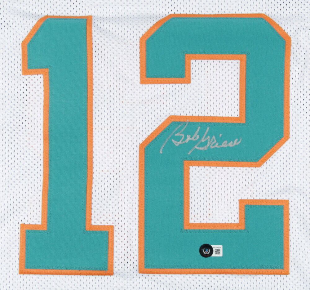 Bob Griese Signed Miami Dolphins Jersey (Beckett Hologram) 2×Super Bowl Champion