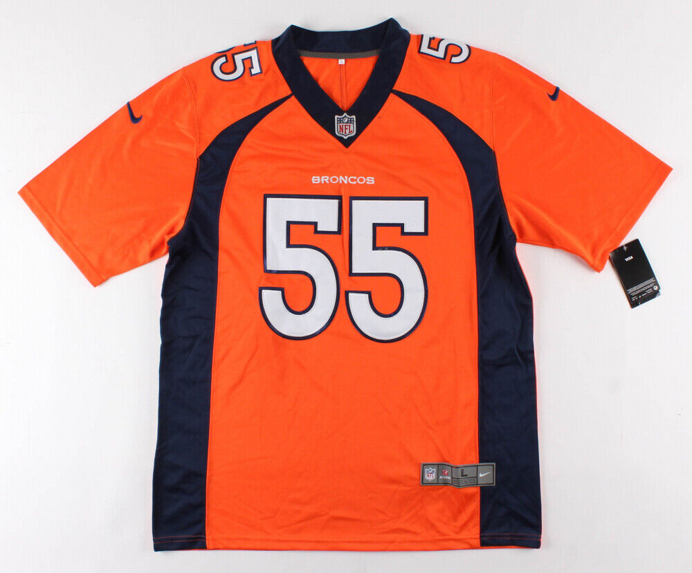 Bradley Chubb Signed Denver Broncos Custom Jersey (JSA COA) North Carolina St LB