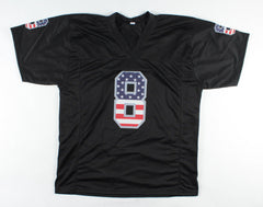 Ray Guy Signed Los Angeles Raiders Custom USA Jersey (JSA COA) 7×Pro Bowl Punter