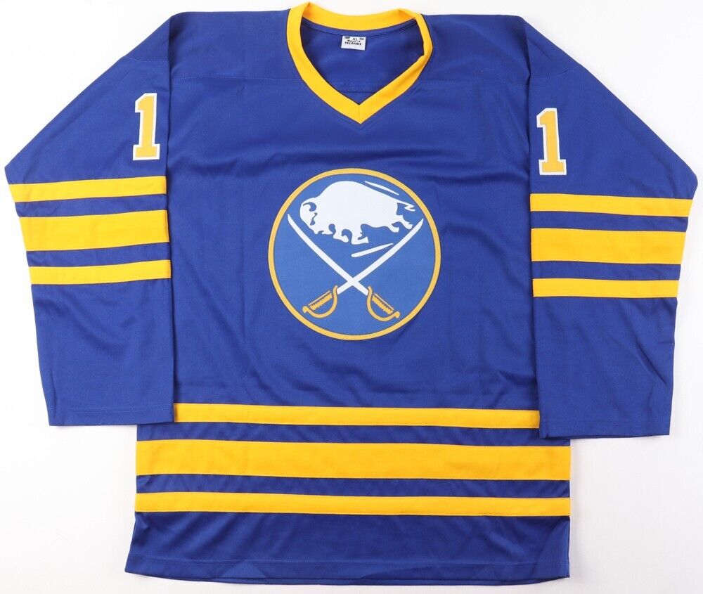 Gilbert Perreault Signed Buffalo Sabres Jersey (JSA COA) French Connection Line