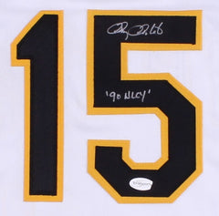 Doug Drabek Signed Pirates Jersey Inscribed "90 NLCY" (TSE) N.L.All-Star (1994)