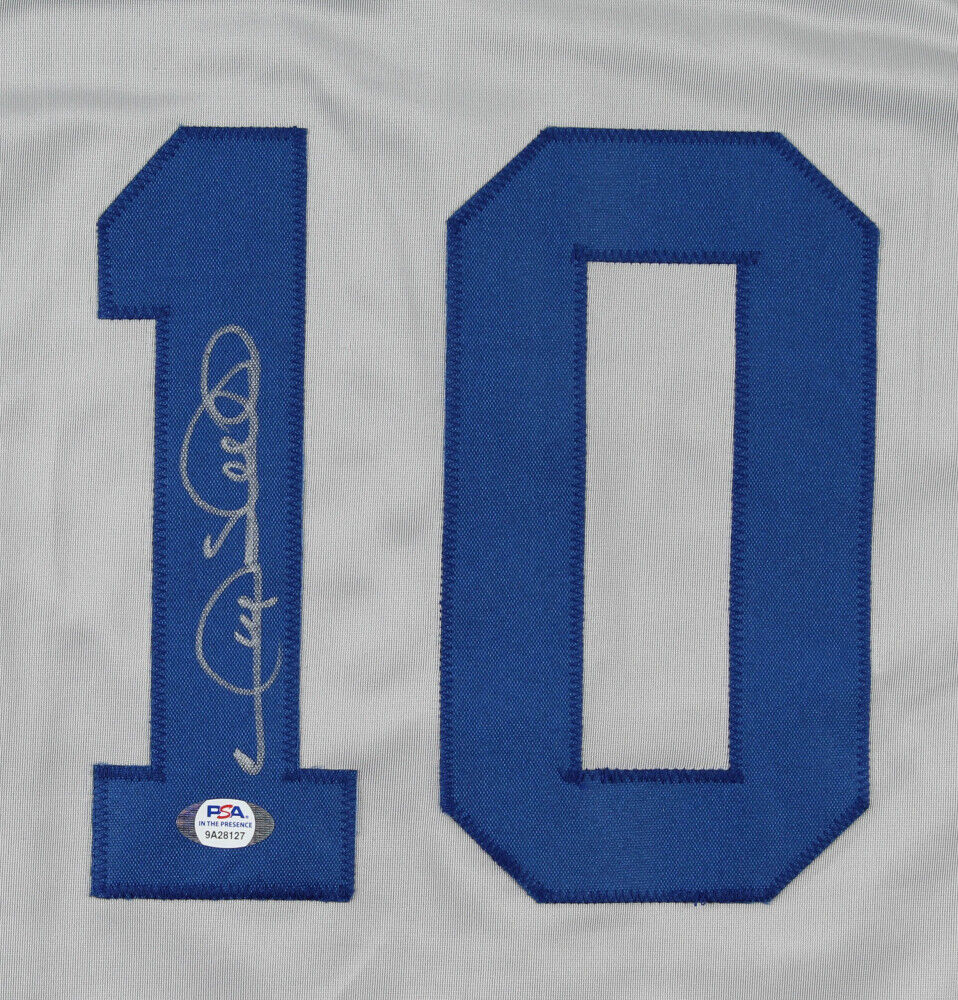 Gary Sheffield Signed Dodgers Jersey (PSA COA) 500 Home Run Club / 9xAll Star OF